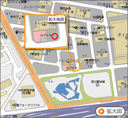 S-cube深江Part1-地図